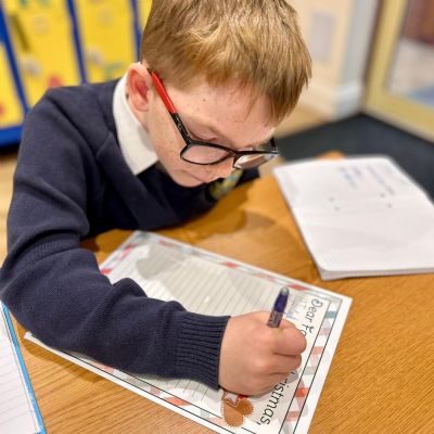 Writing Letters to Father Christmas